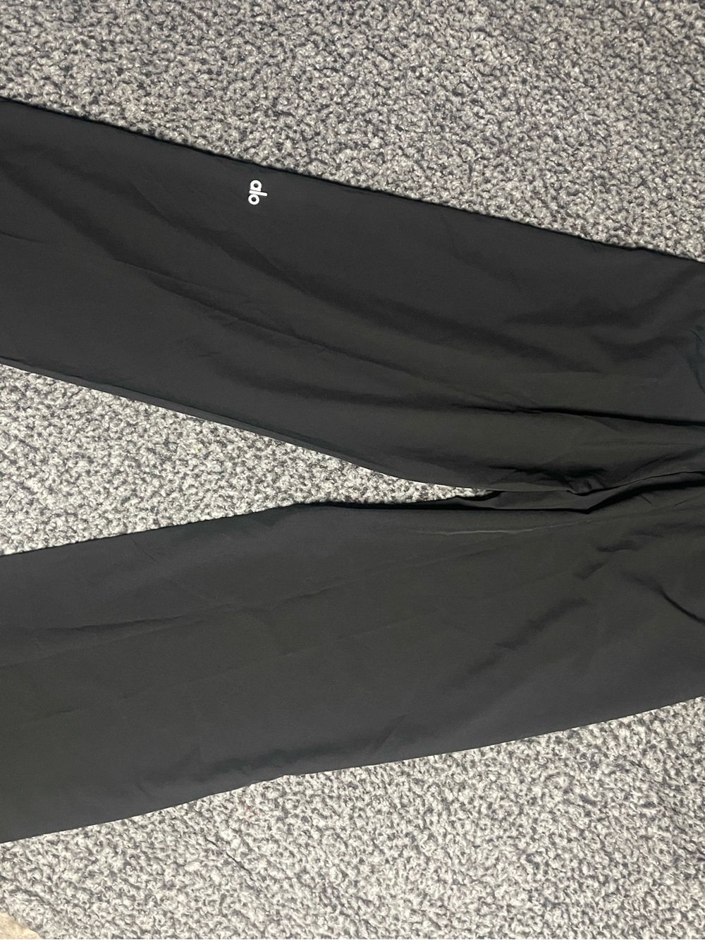 ALO Yoga Black lounge trousers